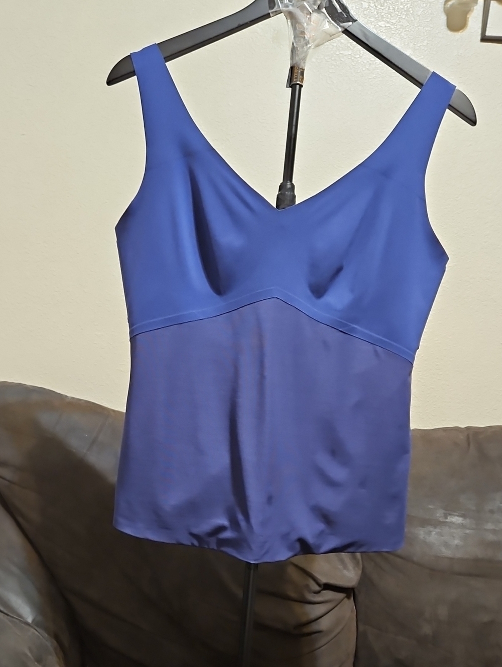 Honeylove V-Neck Shaping Cami in Royal Blue